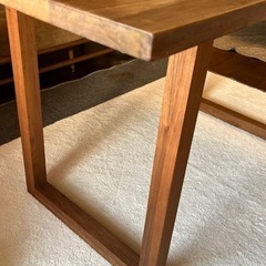 ウォールナット　ダイニングテーブルの画像