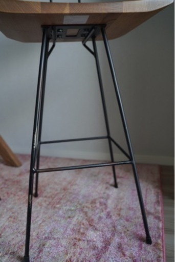 (1腳) GENE Bar Chair 01 ジーン バーチェア 01