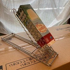 牛乳パック&ふきん掛け　折り畳み収納