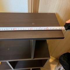 縦にも横にも、仕切りにも使えるオシャレな棚です。の画像