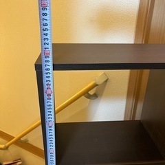 縦にも横にも、仕切りにも使えるオシャレな棚です。の画像