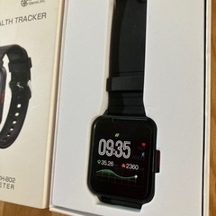 【新品】スマートウォッチ　人気　大画面 多機能 多文字盤　防水　 歩数計　 iPhone 心拍計の画像