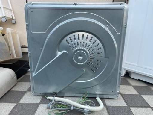 TOSHIBA 東芝 衣類乾燥機 ED-60C 6kg 新花粉フィルター ターボパワー乾燥 からみまセンサー ピュアホワイト 動作確認
