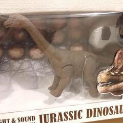 ジェラシックフィギュア２点セット【ブラキオサウルス、トリケラトプス】の画像