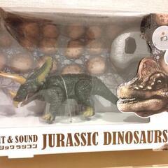 ジェラシックフィギュア２点セット【ブラキオサウルス、トリケラトプス】の画像