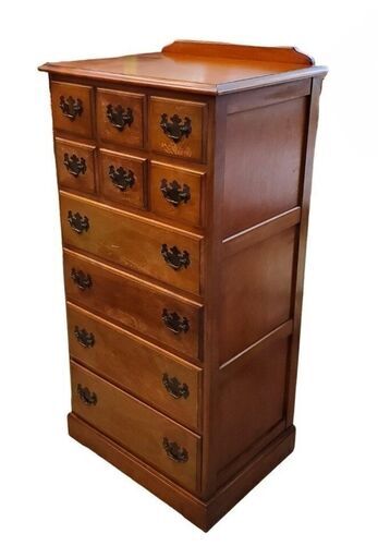 横浜Daniel ダニエル】アーリーアメリカン ビンテージチェスト 6段10杯