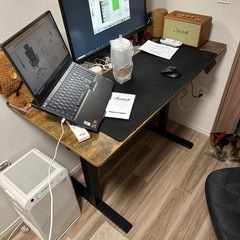 昇降デスク120×60cmの画像