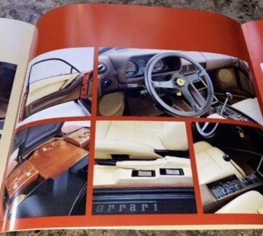 Ferrari フェラーリ Testarossa テスタロッサ カタログ