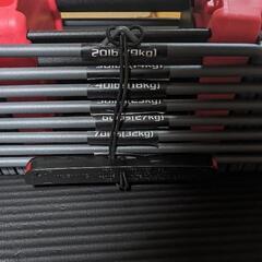 まで　可変式ダンベル41kg×2 （合計82kg）トレーニングベンチセットの画像