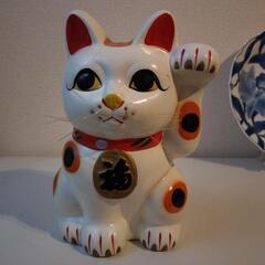 骨董の招き猫