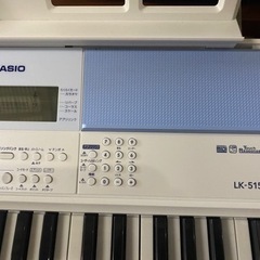 美品　カシオ　光ナビゲーションキーボード　LK-515の画像