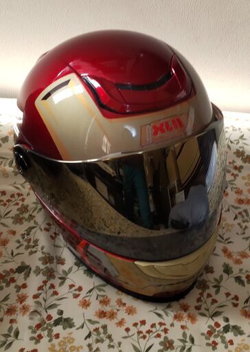 アイアンマン　バイク用システムヘルメット