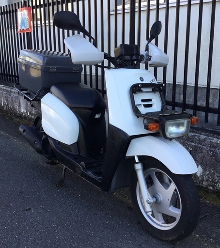 ＜動作＞ヤマハ GEAR・ギア UA06J 4スト・鍵付リアボックス