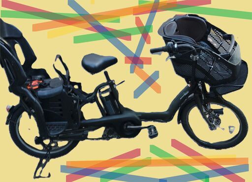 c38🟢土日もお子様と土足のまま、いろいろなタイプのご試乗が可能です。 🌕️２０インチ、チャイルドシート、３人乗り、２人乗り、１人乗り、電動自転車 🔴安心保障の３カ月・無料交換保証、無料１００日間・点検サービス付き🟢 🔴バッテリーは、新品の９０％以上の性能を保持していて、コンディション良好です。 🟢１回の充電で３０ｋｍ以上の走行が可能です。山手線を半周するくらい走行可能です。 🌕️オプション無料。後ろチャイルドシートをかごに変更して１人乗りに変更も可能です。 🟣２０インチ、チャ