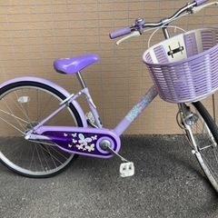 自転車　24インチ　子供　女の子