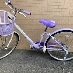 自転車　24インチ　子供　女の子の画像