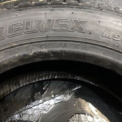 TOYO DELVEX M934 205/60R17.5 111/109L LT 17.5インチ ライトトラック用 スタッドレス 4本 19年製 バリ溝　(TS504)の画像