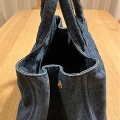 PRADA  プラダ　カナパ　デニムトートバッグの画像