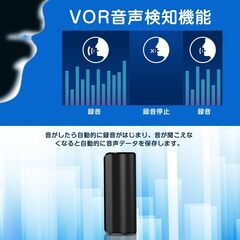  ★格安！新品同様！【500時間連続録音】QZTCAMERAボイスレコーダー 小型 ICレコーダー 32GB大容量 ICボイスレコーダー 録音機 超軽量 自動音声検知 ワンタッチ録音 マグネット付き OTG機能 ノイズキャンセリング技術 多機能 携帯便利 自動保存 Android/Windows/Mac対応 型番Q70 (02-32G)★の画像