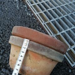 掲載２日間　植木鉢　素焼き　中古　大量の画像