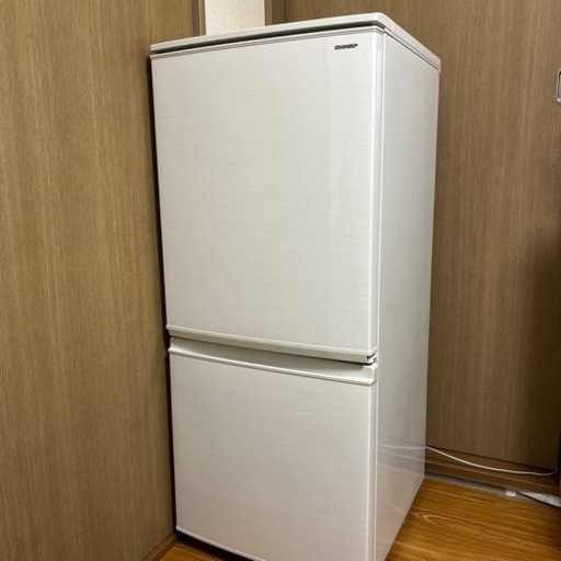 SHARP SJ-D14D-W 137L 冷蔵庫