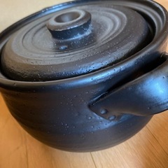 萬古焼　土鍋  炊飯　二重蓋　ごはん鍋の画像