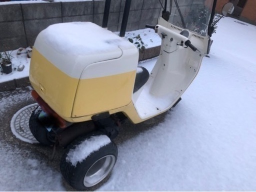 (決まりました)バイク ヤマハ ジャイロキャノピー 2サイクル ミニカー登録済み