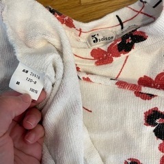120 花柄ワンピースの画像