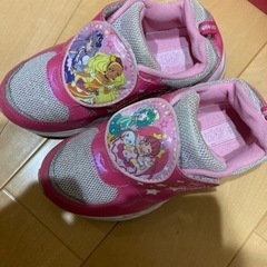 19センチ　子ども　プリキュア  靴