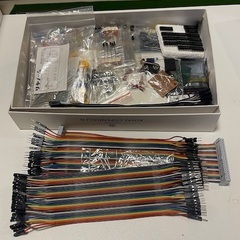 値下げ　ラズパイRasp  berry Pi 3台、タッチモニター　ほか電子部品の画像