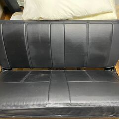 ジムニー　リアシート　シートカバー付きの画像