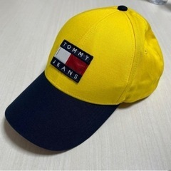 TOMMY JEANS トミー キャップ イエローの画像