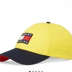 TOMMY JEANS トミー キャップ イエロー