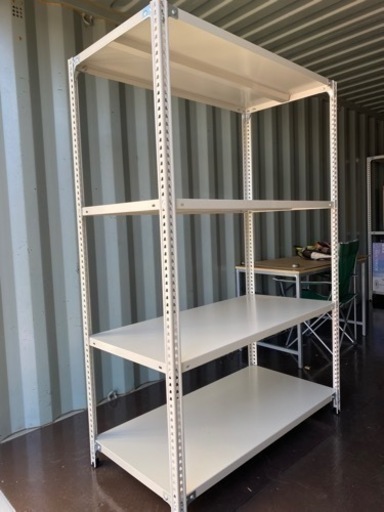 【取引き中】スチールラック2台・倉庫収納・業務用・収納棚