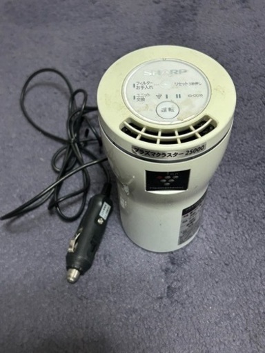 SHARP  車載用プラズマクラスター IG-CC15-W