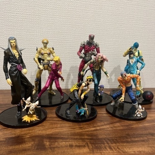 ジョジョの奇妙な冒険　コトブキヤ　フィギュア　セット　５部　ジョジョ
