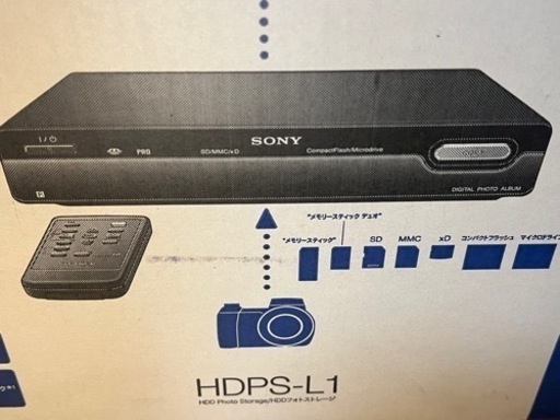 SONY DIGITAL PHOTO ALBUM HDPS-L1ハイビジョン映像 出力80GB
