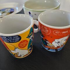 ムーミン 食器 マグカップ 5点セット 絵皿 ボウル どんぶり コップ

の画像