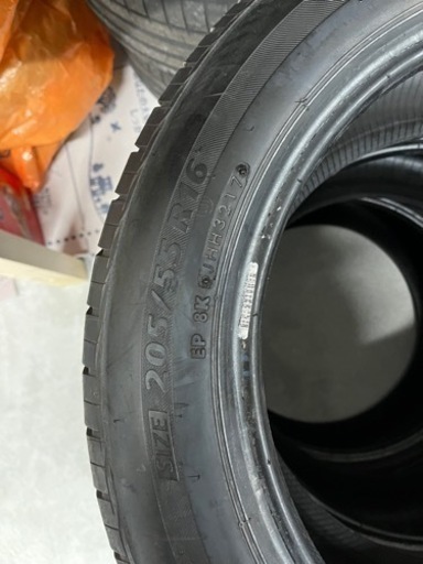 ブリヂストン　夏タイヤ　205/55r16と225/50r16セット　転がし、ドリケツに