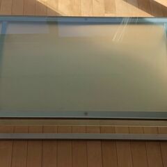 【値下げ】テレビ台　テレビボード　TV台（強化ガラス製）