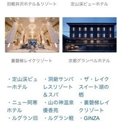 ビューホテル、サンパレス、ニュー阿寒ホテル等割引券  2000円分　の画像
