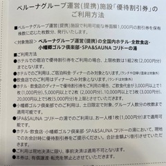 ビューホテル、サンパレス、ニュー阿寒ホテル等割引券  2000円分　の画像