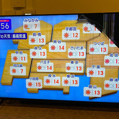 SONY55型液晶テレビ　液晶漏れ　訳ありの画像