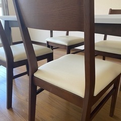 テーブル　椅子４脚新品の画像