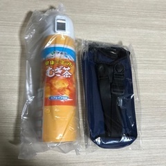 決定済☆【新品】ミネラル麦茶　ワンタッチボトル＆カバー①