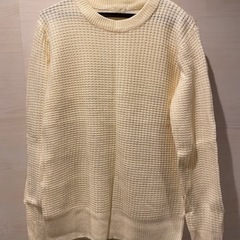 ニット(ユニクロ・M・白)