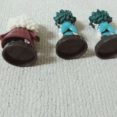 ヒロアカのフィギュア（チョコエッグ）の画像