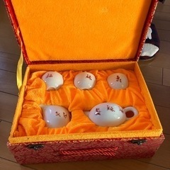 未使用　景徳鎮　茶器セット