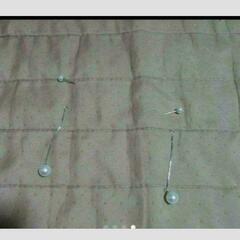 ▼j←←←m18-11番　2wayパール＆パールロングピアス        20240303の画像