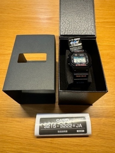 【決まりました】美品　G-SHOCK G-LIDE 電波ソーラー GWX-5600-1JF